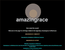 Tablet Screenshot of amazingrace.com